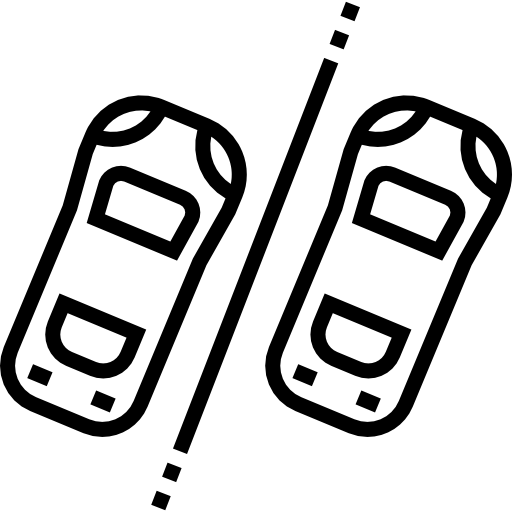 Speed-ramp parking icon